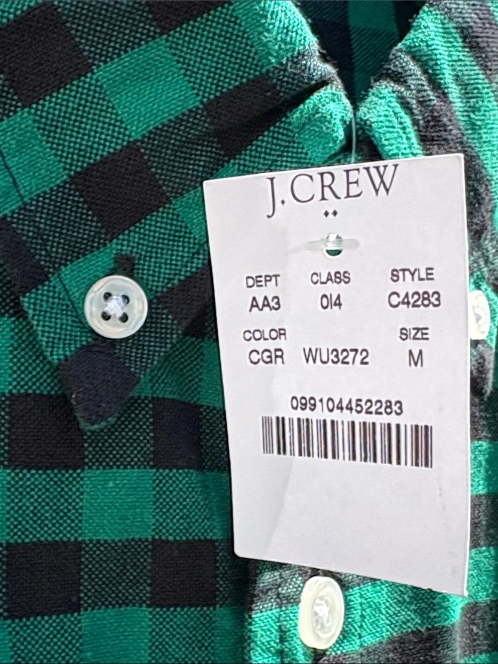J. Crew medium thick cotton oxford shirt. NWT!!